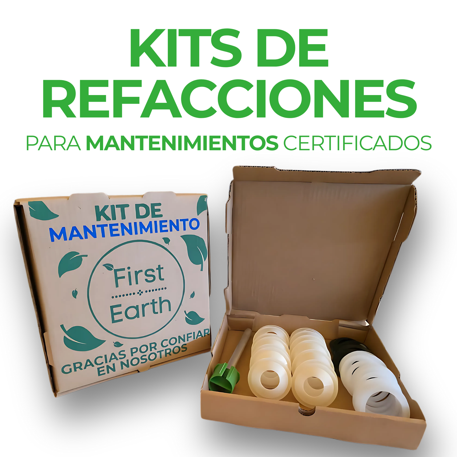 Kits para un Mantenimiento Certificado First Earth