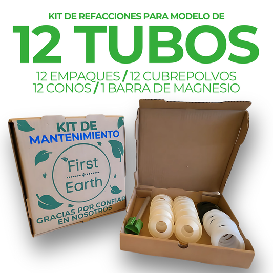 Kit para Mantenimiento First Earth de 12 tubos