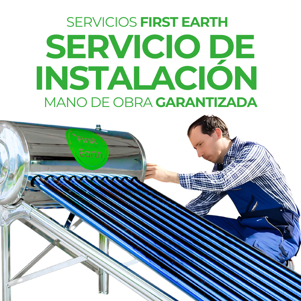 Instalación de Calentador Solar de Baja Presión